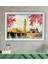 Gift Big Ben Saat Kulesi Tasarımlı Özel Ahşap Çerçeveli Tablo 30X46CM-1 1
