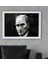 Gift Atatürk Karakalem Temalı Özel Ahşap Çerçeveli Tablo 30X46CM-6 2