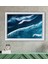 Gift Okyanus Dalgaları Tasarımlı Özel Ahşap Çerçeveli Tablo 30X46CM-2 1