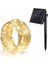20 Metre Solar (Güneş Enerjili) Gümüş Tel LED Işık 1