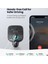 Bluetooth 5.0 Pd Qc 3.0 Micro Sd Tf Kart Okuyuculu Araç Çakmaklık Şarj Cihazı Fm Verici Transmitter 5