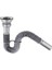 Lavabo Paslanmaz Evye Sifonu Lüx Körüklü Donau 32 mm 1