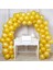 Metalik Gold Balon 100 Adet ve Zincir Kemer Seti 5 Metre 1