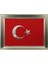 EL İŞÇİLİĞİ TEL SARMA TÜRK BAYRAĞI 104x77 cm - 5118 1