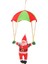 Paraşüt Noel Baba Noel Asılı Santa Dekor Süs 25 cm (Yurt Dışından) 1