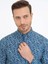 Koyu Mavi Slim Fit Gömlek 2