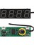 3 Fonksiyonlu Termometre Saat Voltmetre Gösterge Modül Dijital Ekran Display Kırmızı 4 Hane 7 Segmet 5