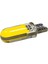 T10 Silikon Sarı LED Dc 12V Araba Aydınlatma Ampul Yan Park Lamba 4