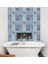 Kendinden Yapışkanlı Çini 010 Desenli Pvc Karo 30X30 cm 4'lü 0,36 M2 3