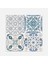 Kendinden Yapışkanlı Retro 010 Desenli Pvc Karo 30X30 cm 4'lü 0,36 M2 1