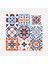 Kendinden Yapışkanlı Meksika 019 Desenli Pvc Karo 30X30 cm 4'lü 0,36 M2 1