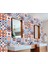 Kendinden Yapışkanlı Meksika 019 Desenli Pvc Karo 30X30 cm 4'lü 0,36 M2 3