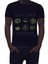 Fly Tshirt Six Pack Glow In Dark Erkek Kısa Kollu T-Shirt - Siyah 2