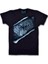 Içindeki Kurt Kadın Kısa Kollu T-Shirt - Siyah 1