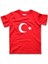 Fly Tshirt Bayrak Çocuk Kısa Kollu T-Shirt - Kırmızı 1