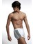 Erkek Elastanlı Biyeli Beyaz Boxer 0850 1