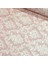Toz Pembe Damask Nevresimlik Poplin Kumaş 1