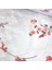 Gri Mandala Gül Nevresimlik Poplin Kumaş 1