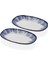 Gisou Oval Servis 24 cm - 2'li Set 1