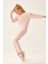Pembe Yıldız Desenli Sweatshirt 4