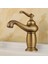 Klasik Avrupa Tarzı Vintage Karıştırma Taps Havzası Musluk Ev Otel Dekorasyon Için -, Bronz Tarif Edildiği Gibi (Yurt Dışından) 2