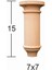 Torna Ayak 15CM Doğal Ağaç FT28 1