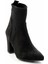 Siyah Süet Kadın Bot & Bootie K029901001 3