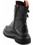 Black Leather Kadın Bot & Bootie HD07770025 5
