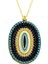 Sosyete Gözü Kolye Oval 14 Ayar Altın 3.64 Gram 1