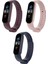 Xiaomi Mi Band 5/6 Uyumlu Silikon Kordon Seti 3 Adet 1