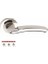Rozetli Oda Kapı Kolu Nikel-Inox 200-74RO-21/53 2