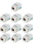 10X Cat6 Keystone Ethernet Punch Aşağı Cat6 Ağ Modülü Adaptörü (Yurt Dışından) 2