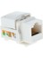 10X Cat6 Keystone Ethernet Punch Aşağı Cat6 Ağ Modülü Adaptörü (Yurt Dışından) 5