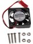 5 Adet 5 V 0.2A Soğutma Soğutucu Fan ve Vida Ahududu Pi Model B+/ Pı 2/ 3b (Yurt Dışından) 2