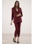 Bordo Blazer Ceket Pantolon Ikili Takım 0106305.04 1
