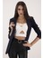 Lacivert Vatkalı Astarlı Blazer Ceket 0105110.02 1