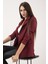 Bordo Vatkalı Astarlı Blazer Ceket 0105110.04 4