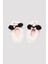 Optik Beyaz Kız Çocuk Cute Ribbon Patik Çorap 3
