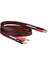 Hifi / Amplifer Ses Kablosu Için Çift Muz Fişleri (Yurt Dışından) 1