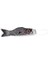150 cm Japon Windsock Sazan Bayrağı Koinobori Sailfish Rüzgar Flama Siyah 150 cm Siyah 2