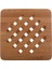 Paketi Bambu Trivet Mat Sıcak Pot Tutucu Pedleri Kare ve Yuvarlak 18X18CM 2