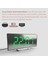 Çalar Saat Dijital LED Ekran Pil Kumandalı Ayna Gece Light-03 Yeşil (Yurt Dışından) 5