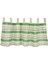 Kısa Baskılı Noel Perde Drape Tarama Asılı Tırmanma Valance Işık Engelleme Kapı Pencere Restoran Stüdyo Keten - Yeşil, 130X40 cm 130X40 cm Yeşil (Yurt Dışından) 1