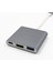 Usb3.1 Type-C A 1 1 Usb3.0 Port Pd Usb-C Hub Multiport Av Adaptörü Kablosu (Yurt Dışından) 3