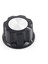 Plastik Pot Başlığı 16MM Siyah Gümüş Rotary Enkoder Ses Kontrol 1