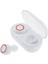 Bluetooth 5.0 Kablosuz Kulaklıklar Şarj Kılıfı ile Su Geçirmez Stereo Kulaklıklar Kulak Kulaklık Spor Için Derin Baslı -, 70X38MM Beyaz Kırmızı (Yurt Dışından) 1