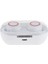 Bluetooth 5.0 Kablosuz Kulaklıklar Şarj Kılıfı ile Su Geçirmez Stereo Kulaklıklar Kulak Kulaklık Spor Için Derin Baslı -, 70X38MM Beyaz Kırmızı (Yurt Dışından) 4