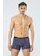 1324 Lacivert Indigo Erkek 2'li Boxer 4