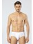 1207 Beyaz Ribana Erkek Slip 1