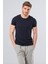 2169 Lacivert Erkek Modal O Yaka Slim Fit T-Shirt 1